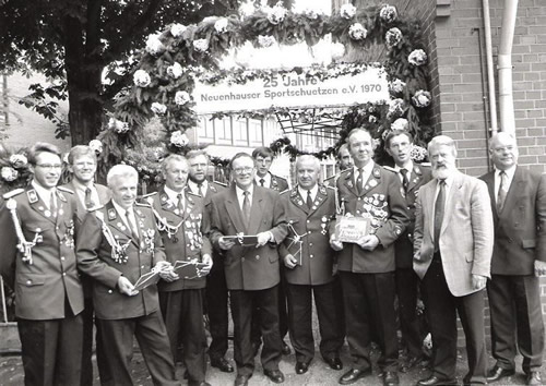 25 Jahre Schiessgruppe 1970
